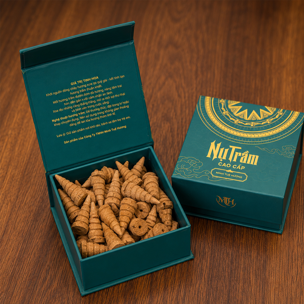 Nụ Trầm Hương Loại Thường – Hương Thơm Dịu Nhẹ, Dùng Hằng Ngày