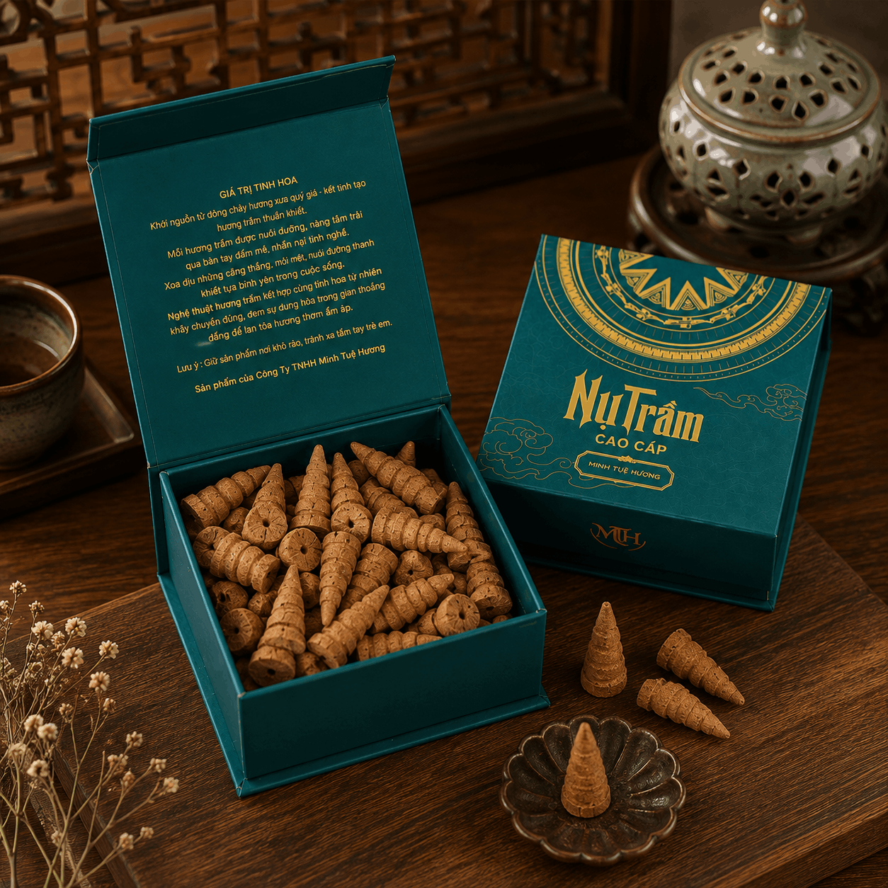 Nụ Trầm Hương Loại Thường – Hương Thơm Dịu Nhẹ, Dùng Hằng Ngày Nụ Trầm Hương Loại Thường – Hương Thơm Dịu Nhẹ, Dùng Hằng Ngày