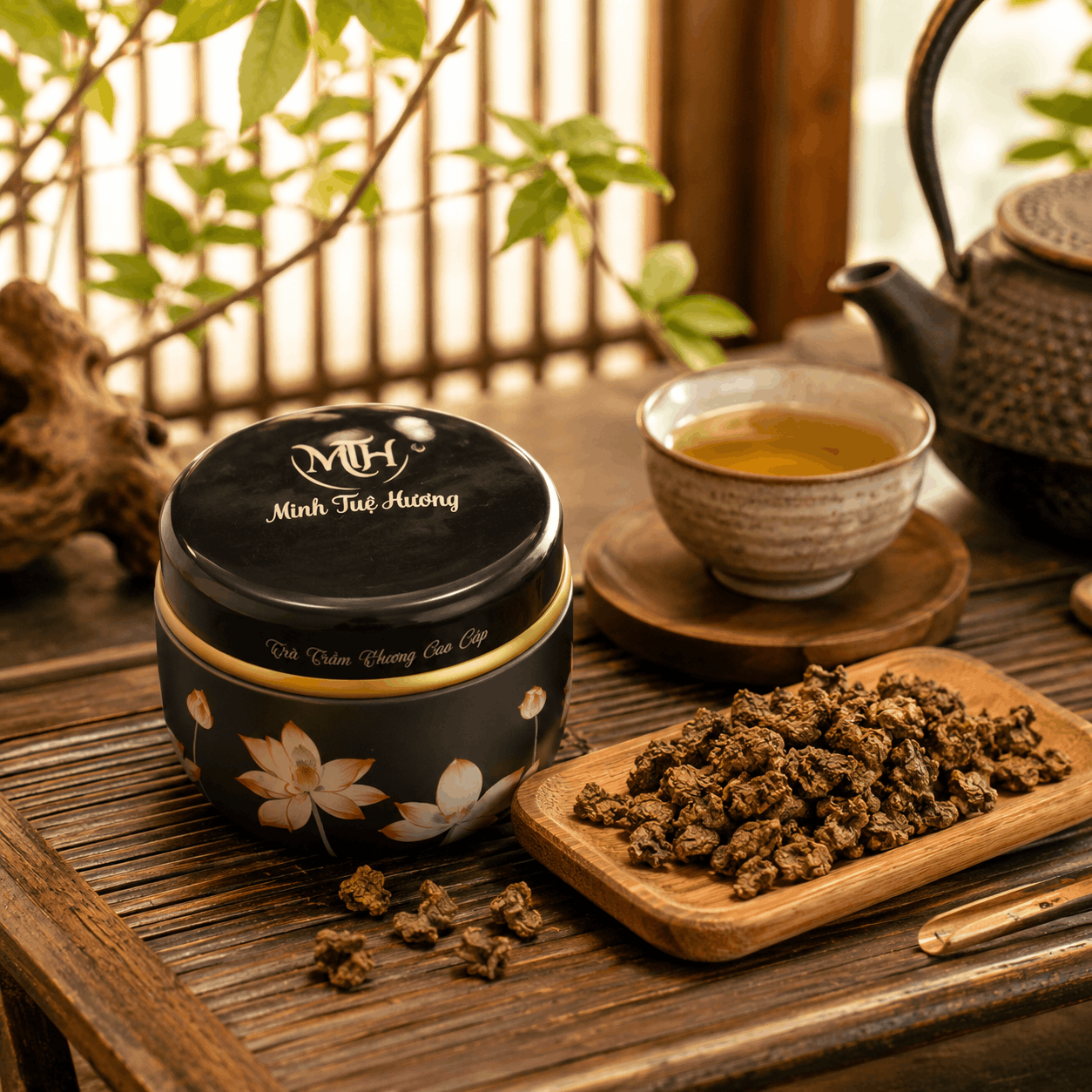 Trà Trầm Minh Tuệ Hương – Hương Thơm Dịu Nhẹ, Thanh Vị